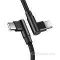 Cavo USB-C di ricarica rapida in nylon